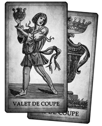 Cartes de Coupe du Tarot