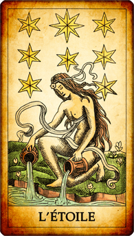 Carte de Tarot « L’Étoile »