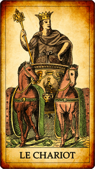 Carte de Tarot « Le Chariot »