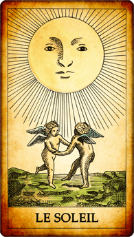 Carte de Tarot « Le Soleil »