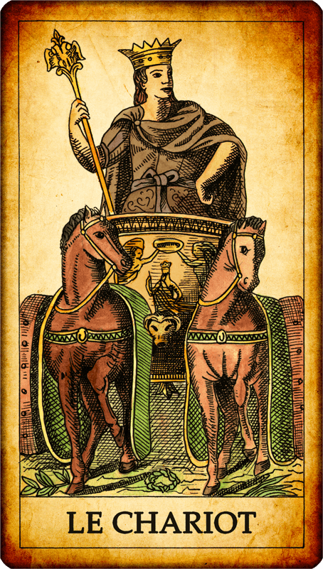 Carte De Tarot Le Chariot